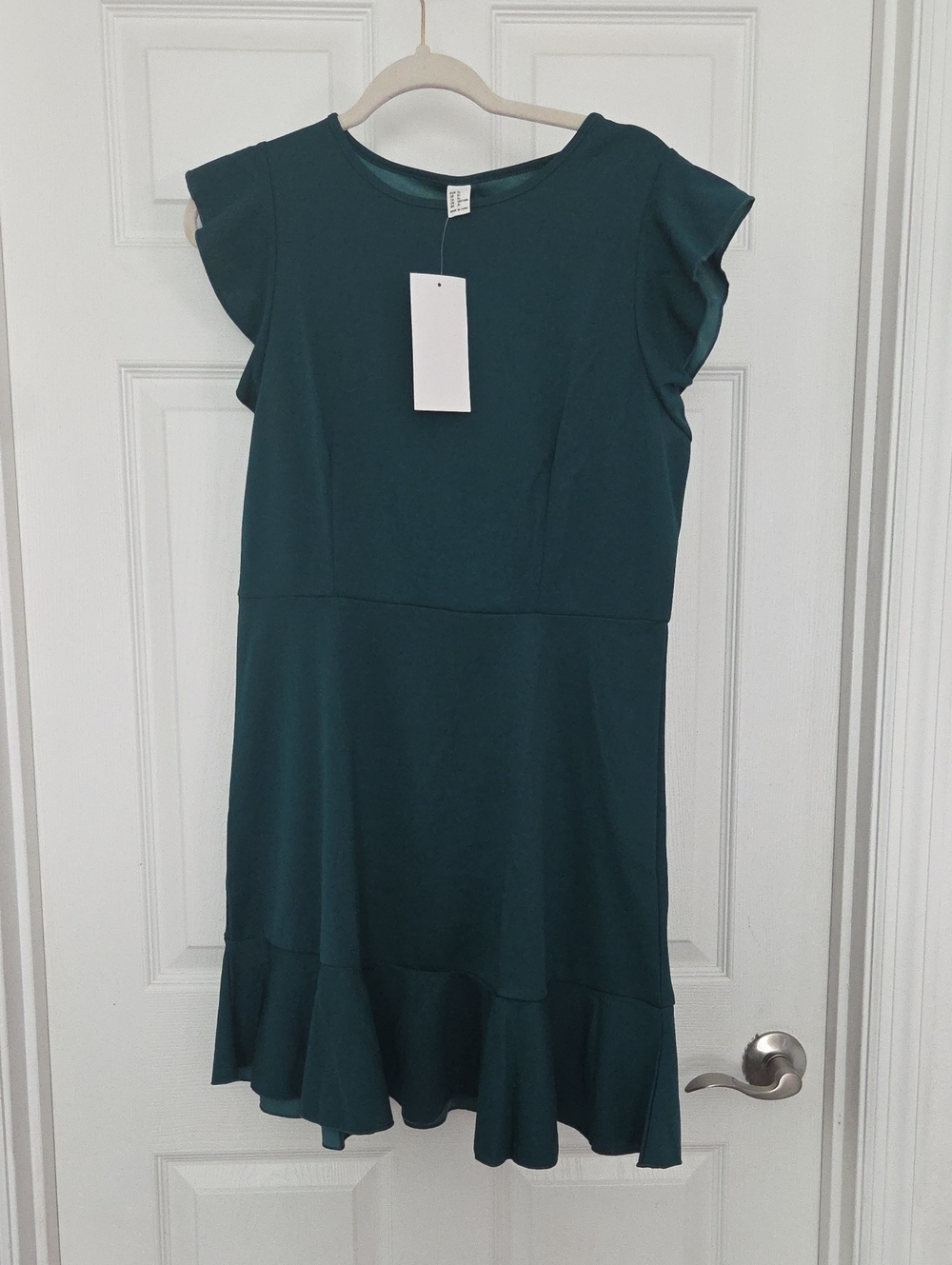 Womens Ruffle Hem Dress -